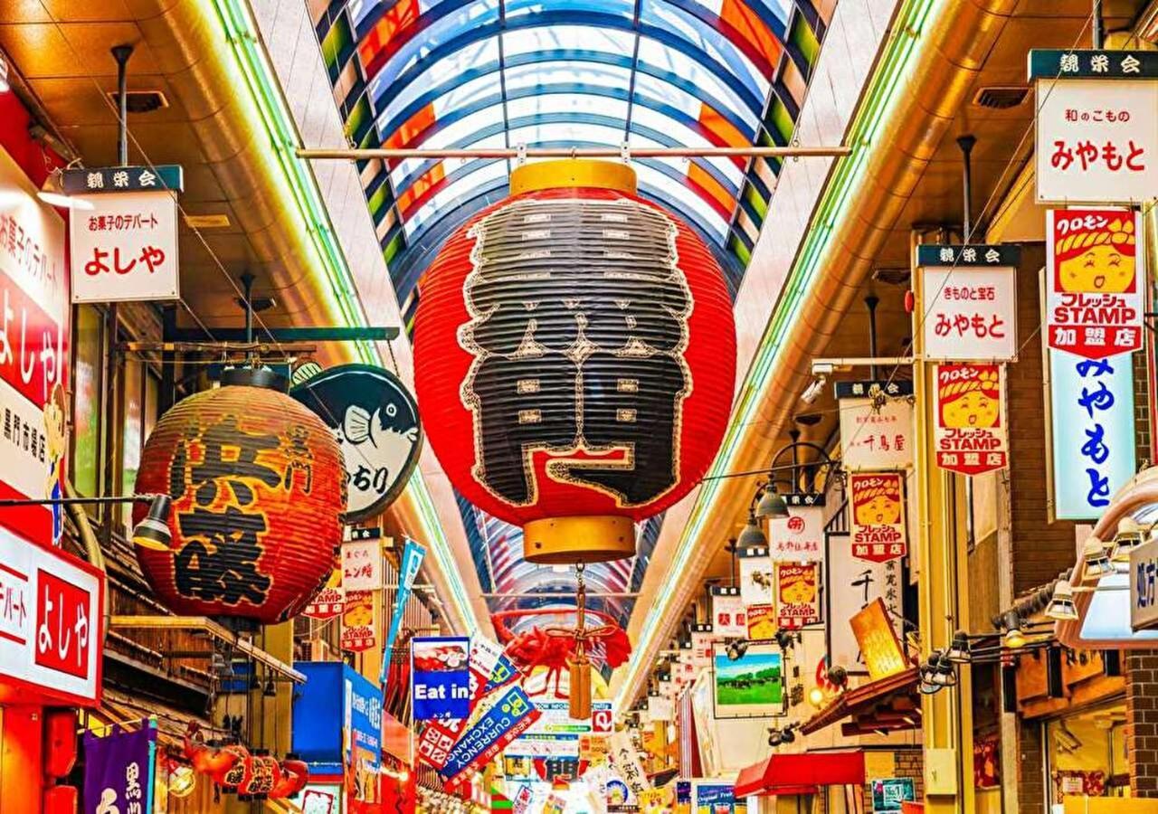 Kuromon Crystal Hotel Osaka Dış mekan fotoğraf