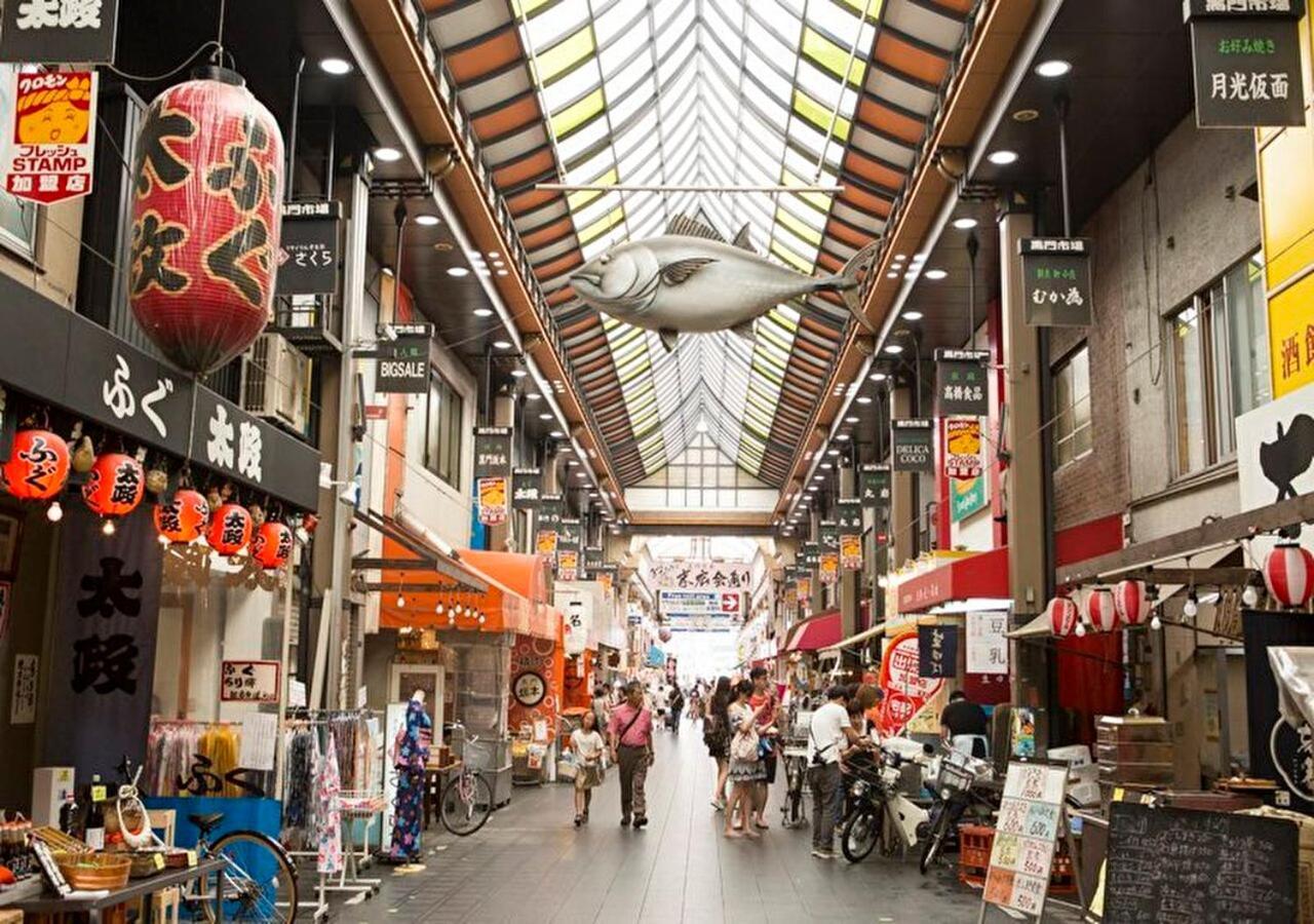 Kuromon Crystal Hotel Osaka Dış mekan fotoğraf
