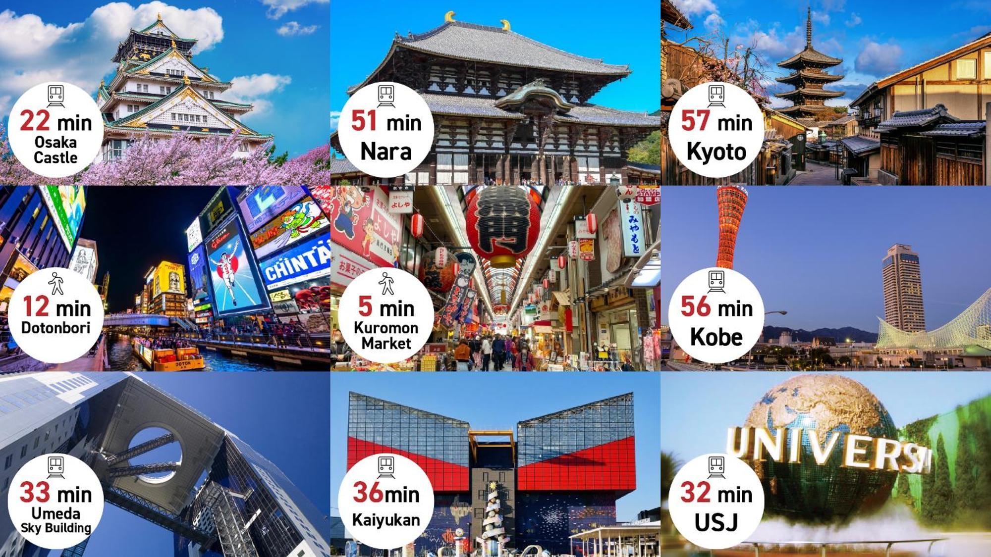 Kuromon Crystal Hotel Osaka Dış mekan fotoğraf